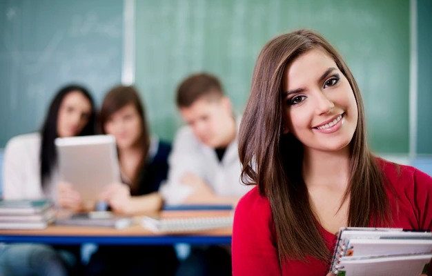 a girl at Immigration Agent Townsville office