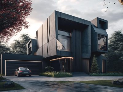 house for the valuation in caberra AI concept